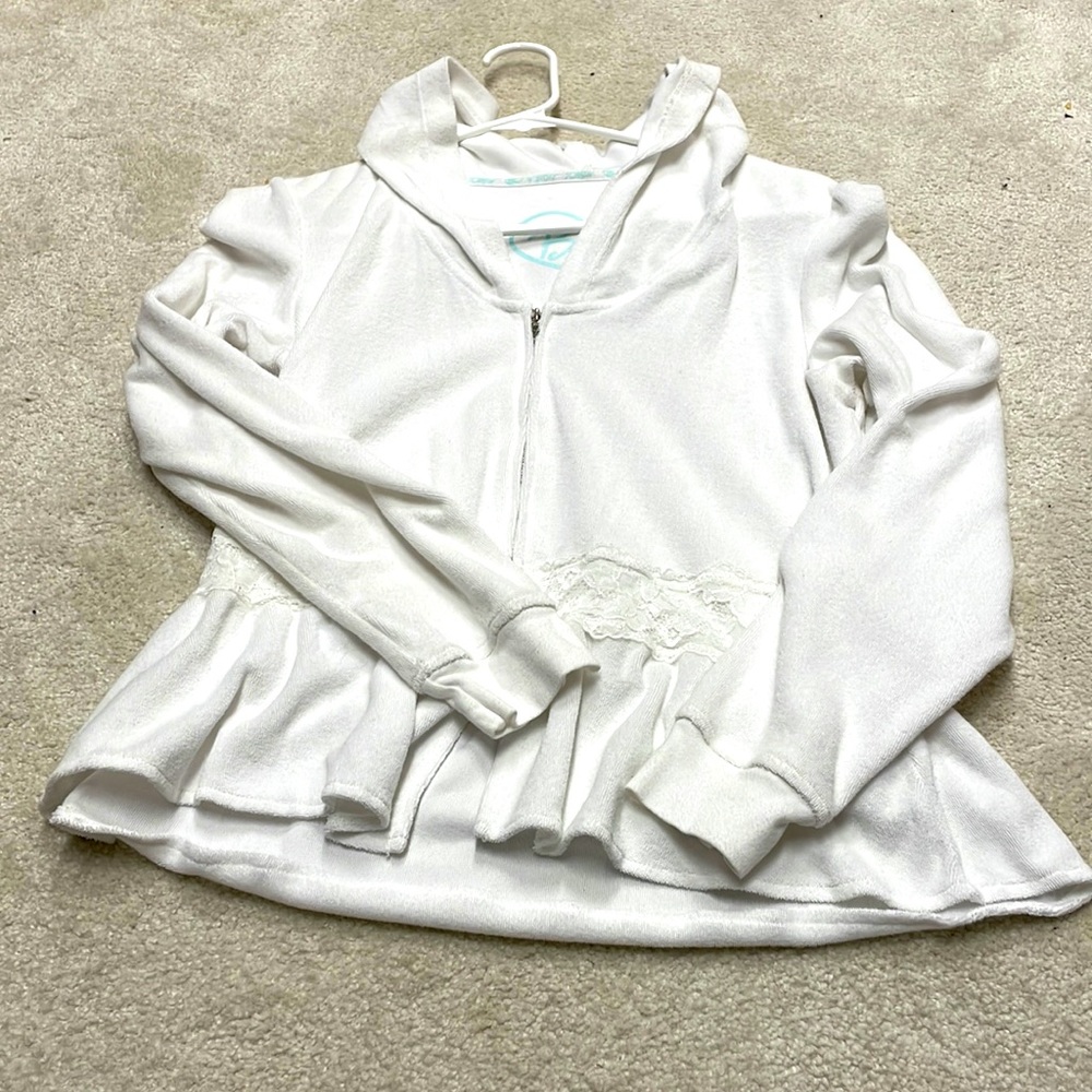 BRIDE long sleeve zip up. Never worn